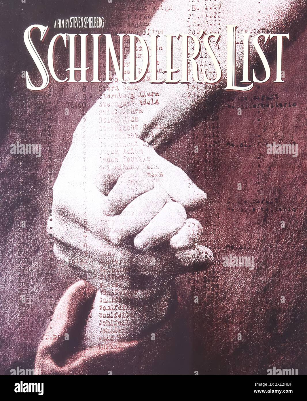 Schindlers list movie poster hi-res stock photography and images - Alamy