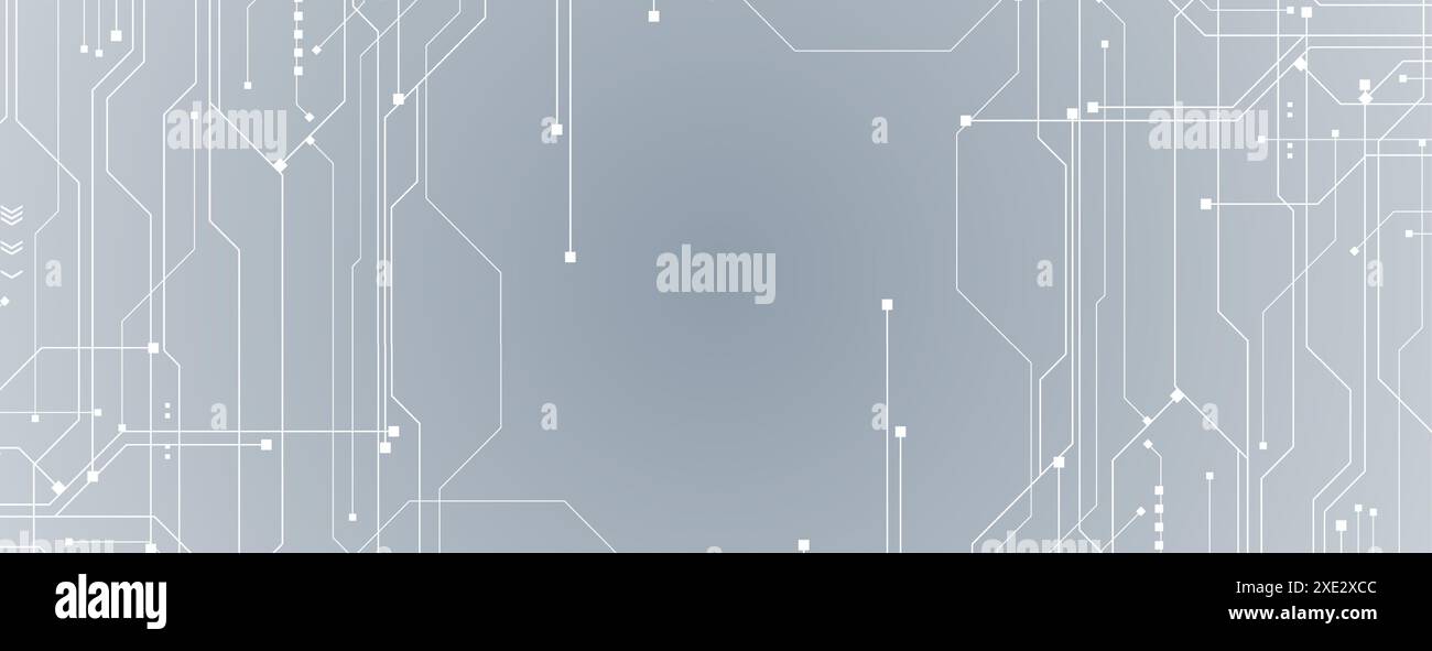 Abstract structure circuit computer cube technology business background ...