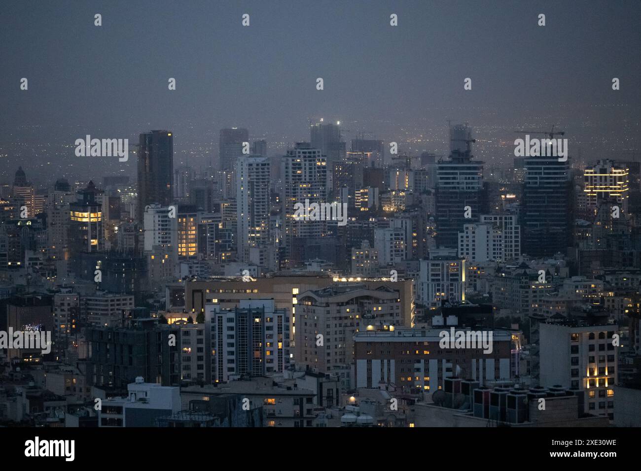 Tehran skyline hi-res stock photography and images - Alamy