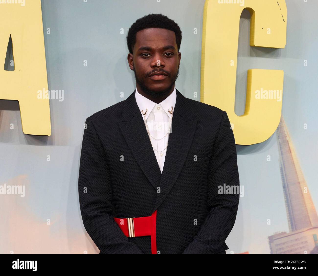 Josh Tedeku attends the Supacell Global Premiere at Odeon Luxe in West