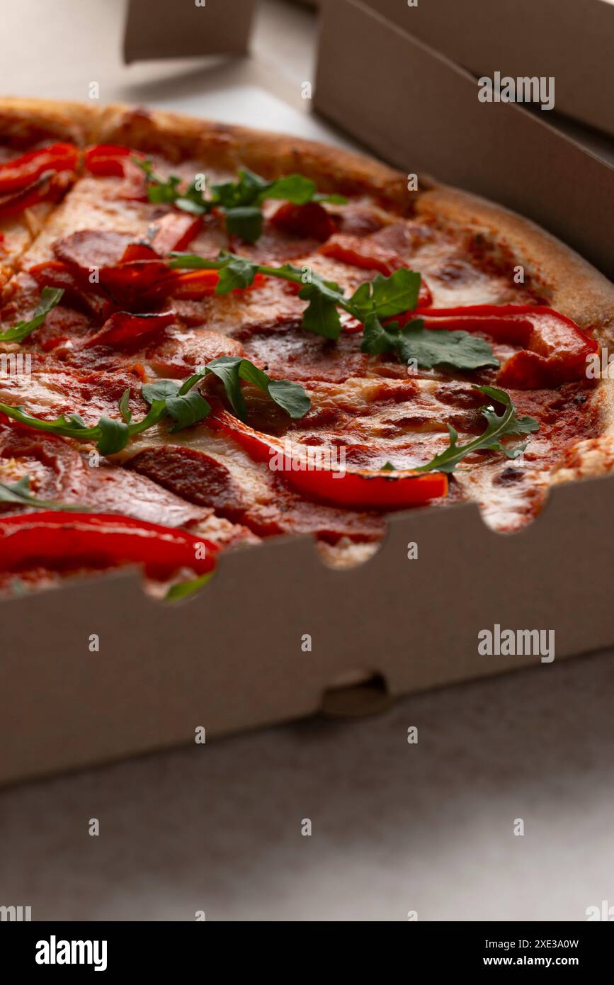 Large slices pepperoni pizza hi res stock photography and images Alamy Large slices pepperoni pizza hi res stock photography and images Alamy