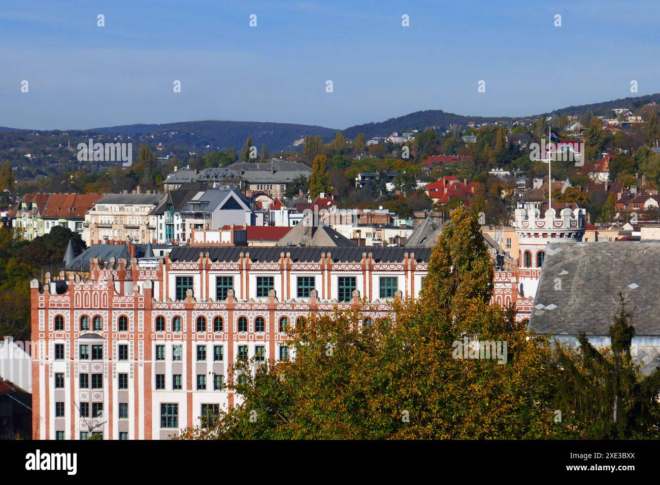 Post Palace in Budapest, Hungary Stock Photo