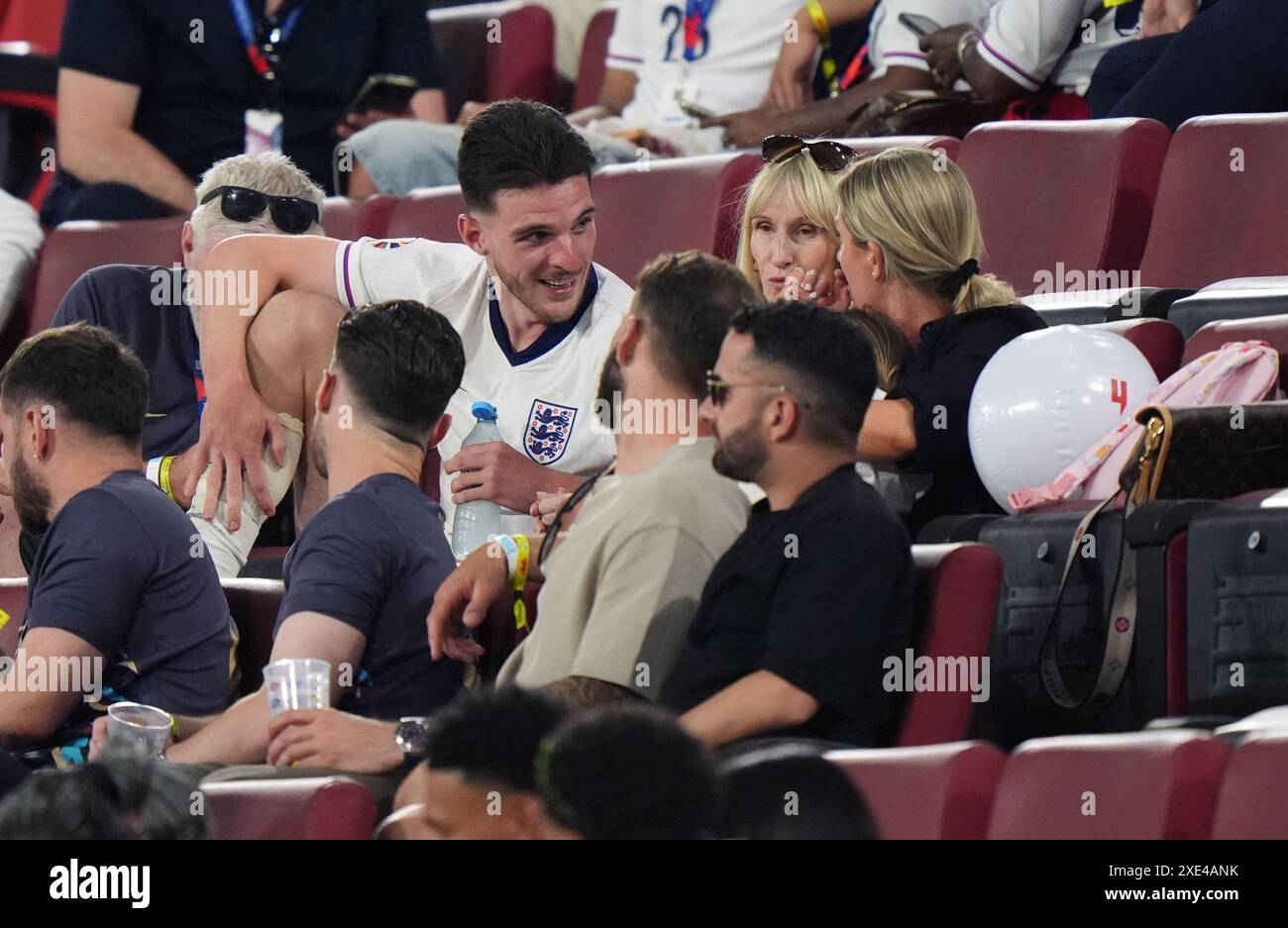 England s Declan Rice With Family Following The UEFA Euro 2024 Group C england-s-declan-rice-with-family-following-the-uefa-euro-2024-group-c