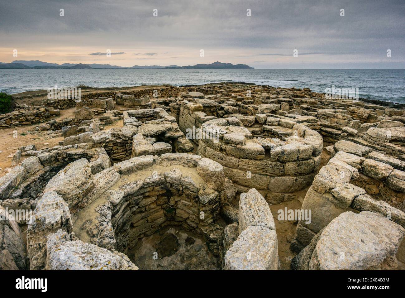 Necropolis of Son Real Stock Photo