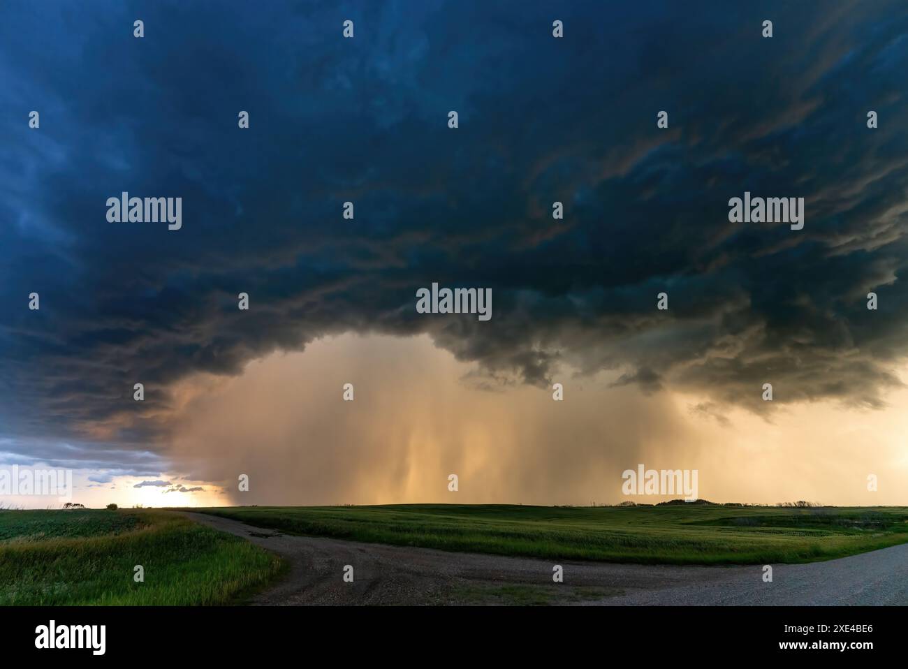 Storm Clouds Canada Stock Photo