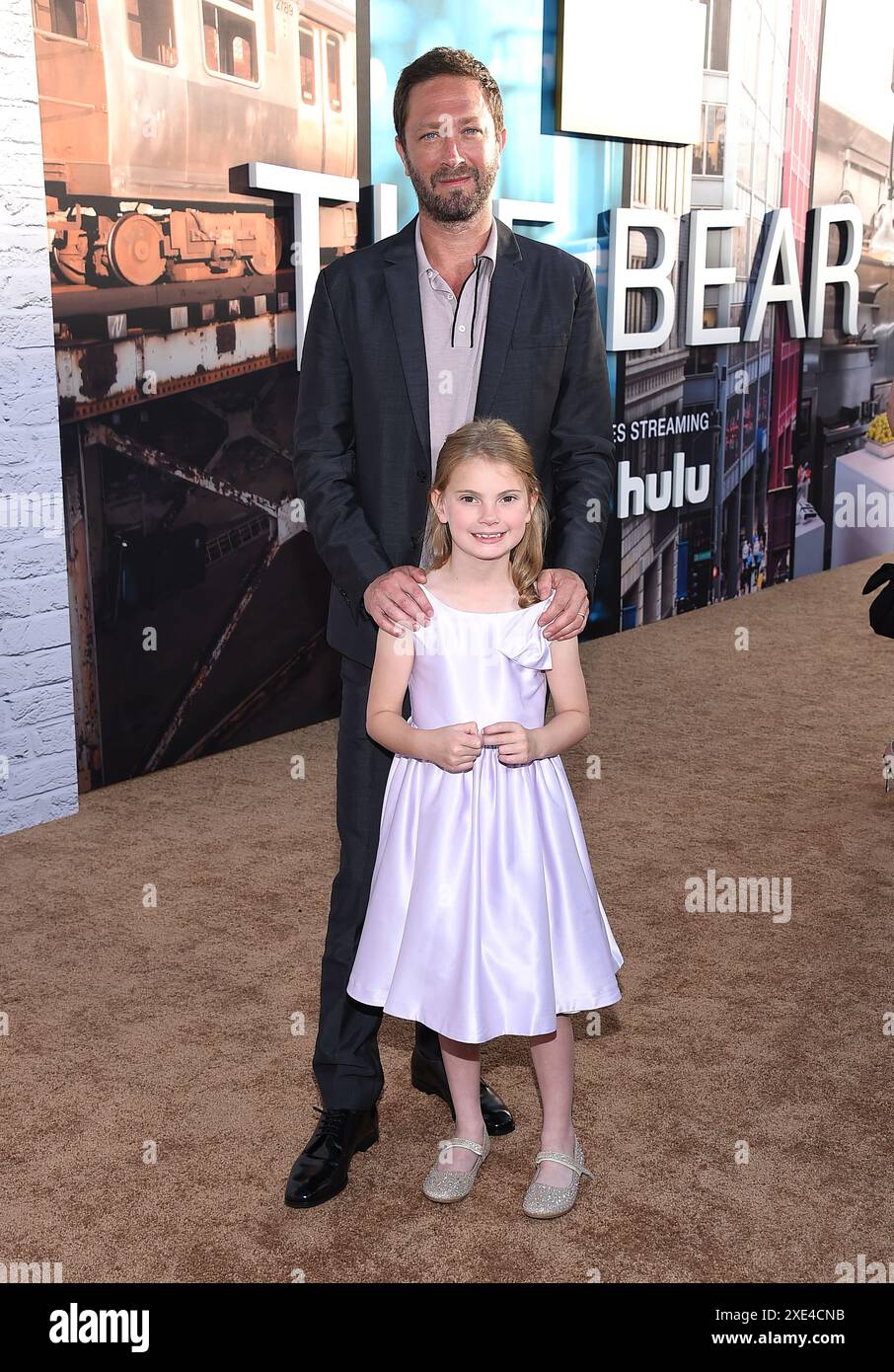 Hollywood, USA. 25th June, 2024. Ebon Moss-Bachrach and Annabelle ...