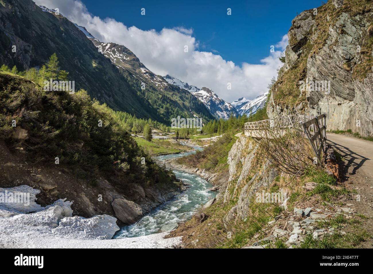 geography / travel, Austria, Daberklamm exist with Kalserbach in Dorfer Valleyl, ADDITIONAL-RIGHTS-CLEARANCE-INFO-NOT-AVAILABLE Stock Photo