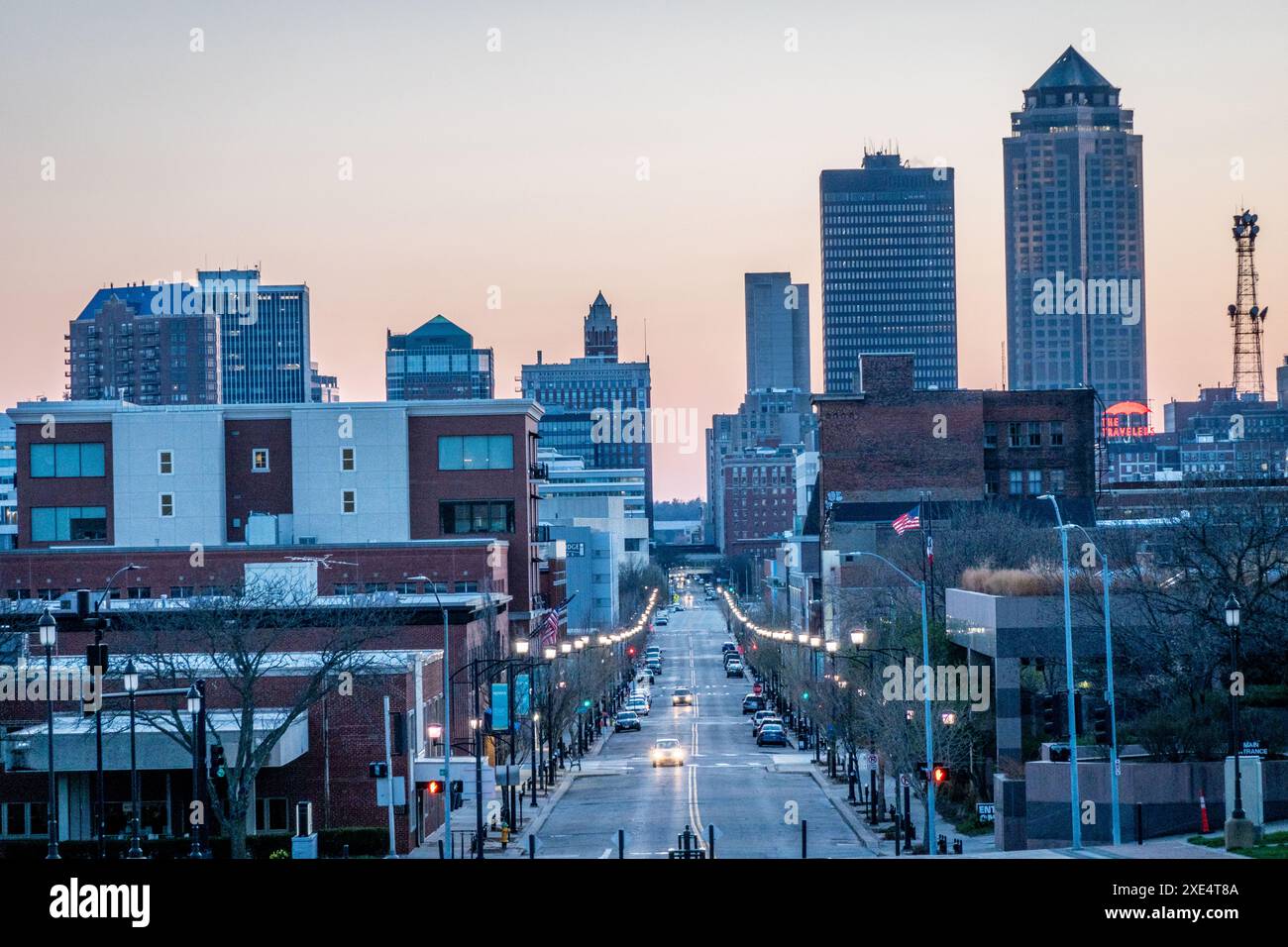 景色の写真 Des moines skyline hi-res stock photography and images - Alamy