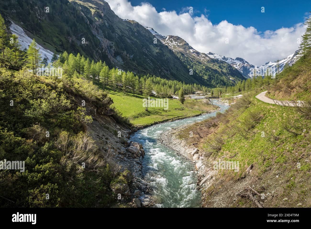 geography / travel, Austria, Daberklamm exist with Kalserbach in Dorfer Valleyl, ADDITIONAL-RIGHTS-CLEARANCE-INFO-NOT-AVAILABLE Stock Photo