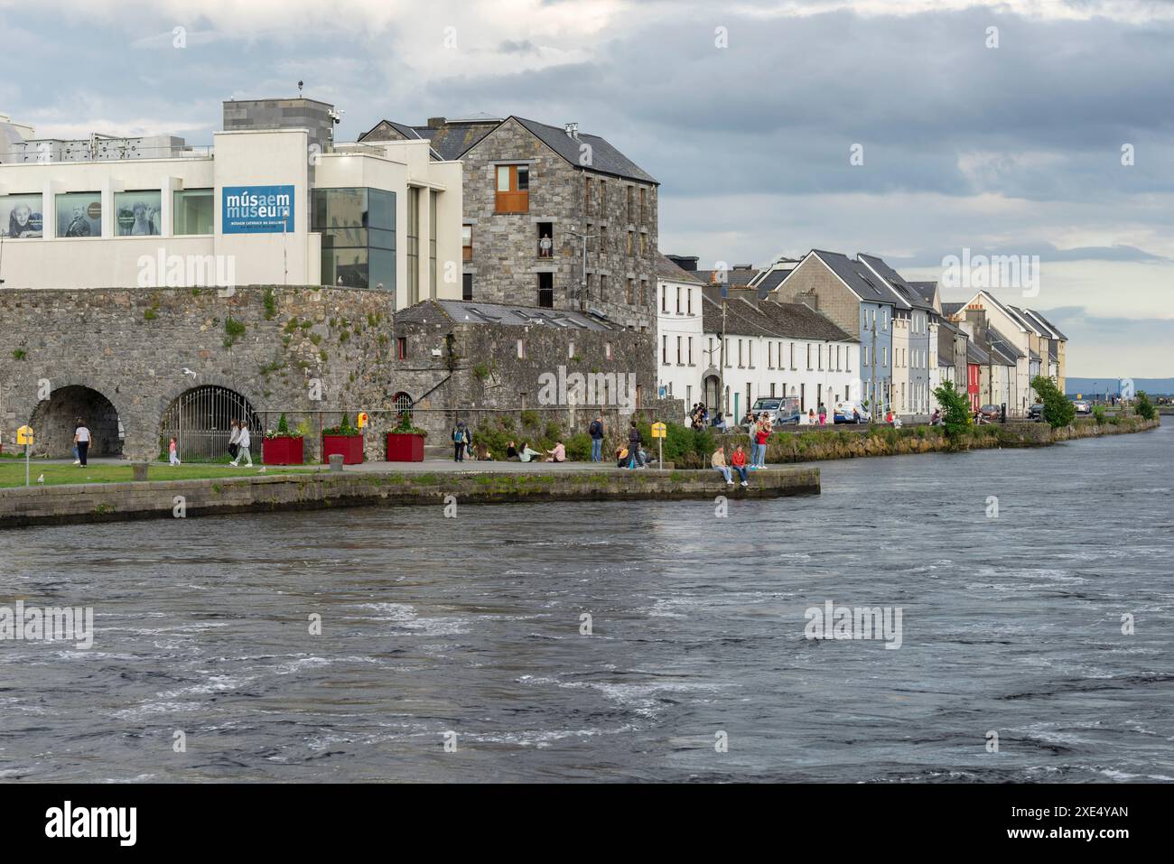 Galway City Museum and Spanish Arches Stock Photo - Alamy