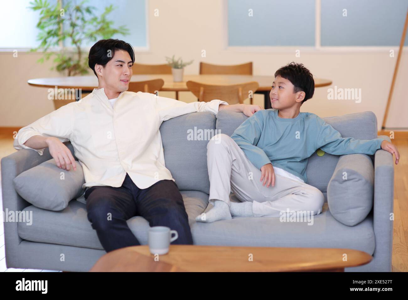 Boy relaxing hi-res stock photography and images - Alamy