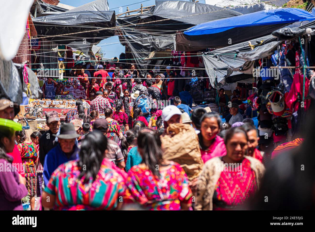 Mercado tradicional Stock Photo