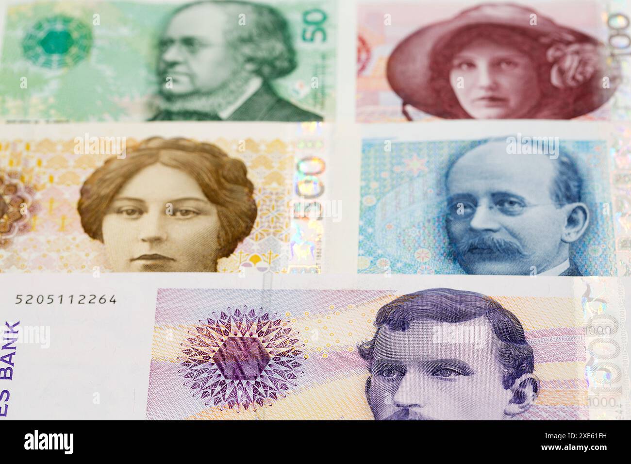 Norwegian krone a business background Stock Photo - Alamy