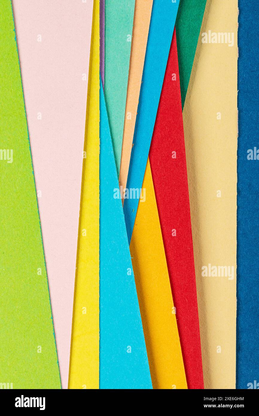 Background of colored paper Stock Photo