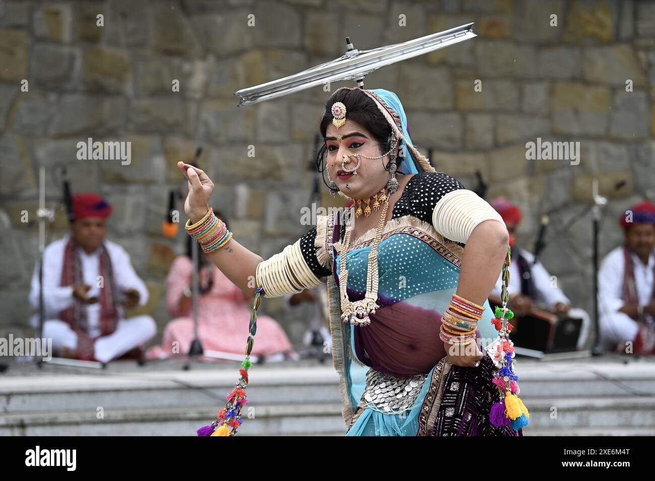 Uhersky Brod, Czech Republic. 26th June, 2024. International folklore