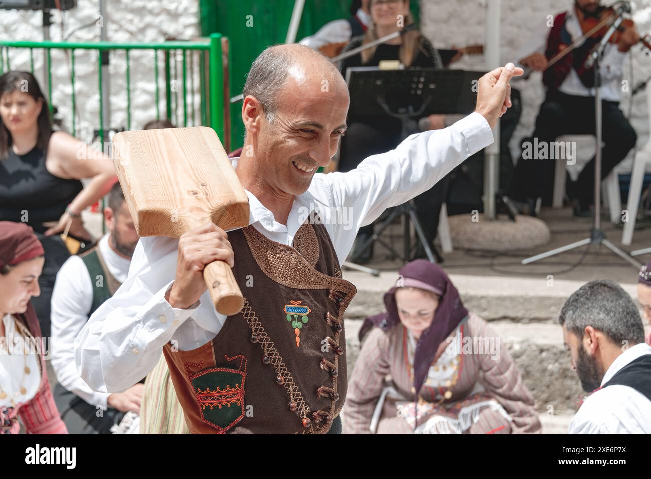 Traditional cypriot costume hi-res stock photography and images - Alamy