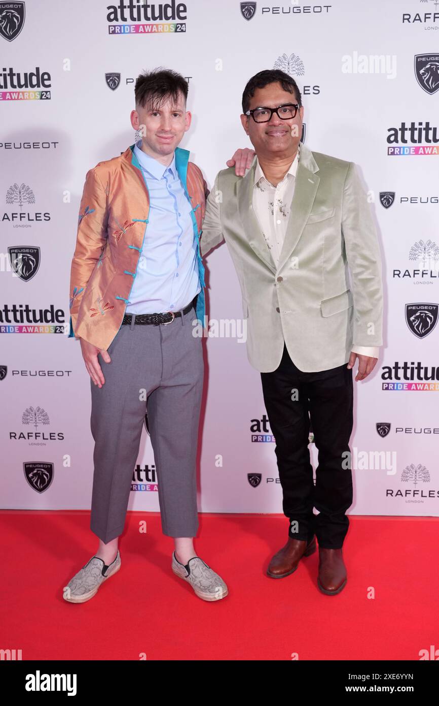 Oliver Levy and Paul Sinha attending the Peugeot Attitude Pride Awards ...