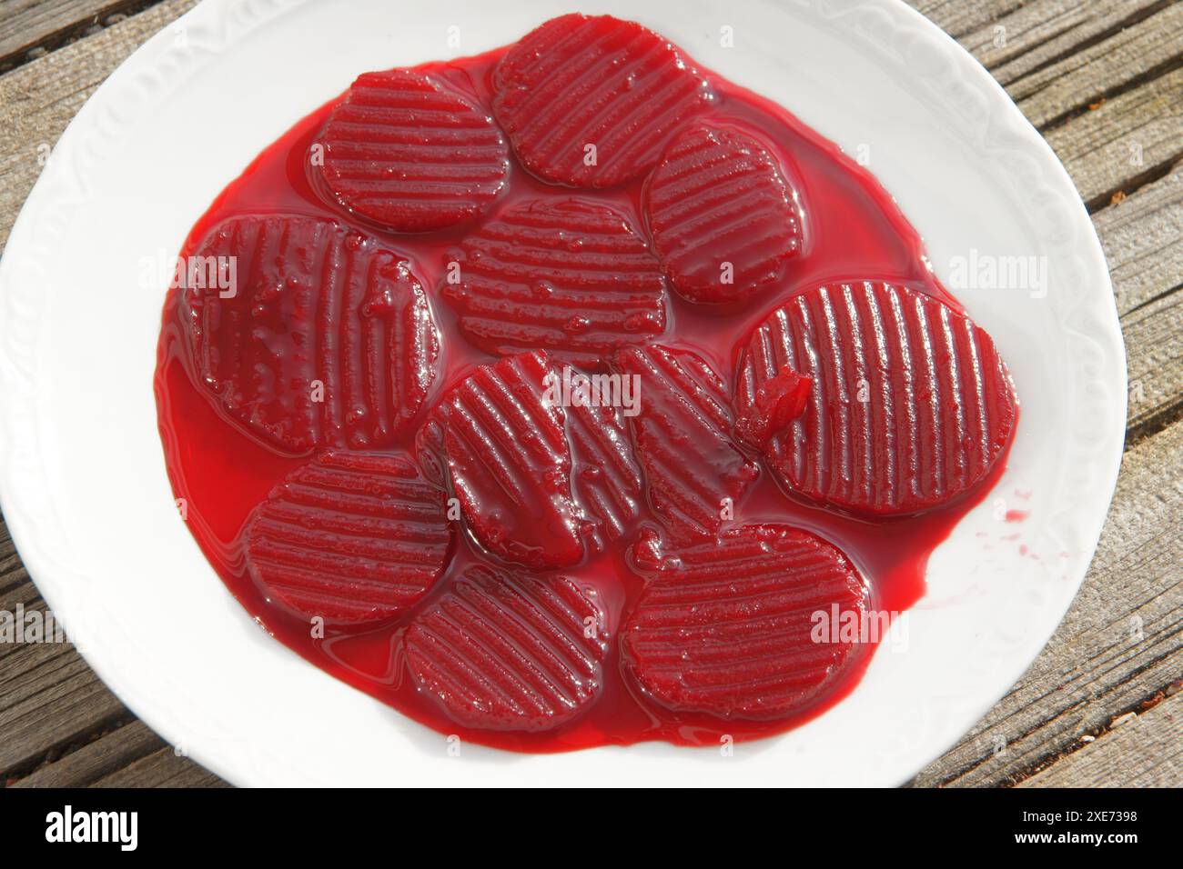 Beta vulgaris, beetroot Stock Photo