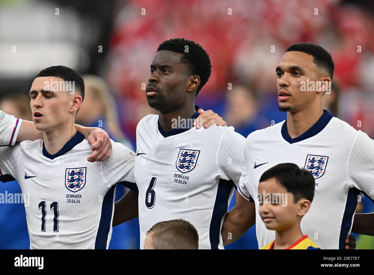 FRANKFURT AM MAIN, GERMANY - JUNE 20: Phil Foden, Marc Guehi, Trent ...