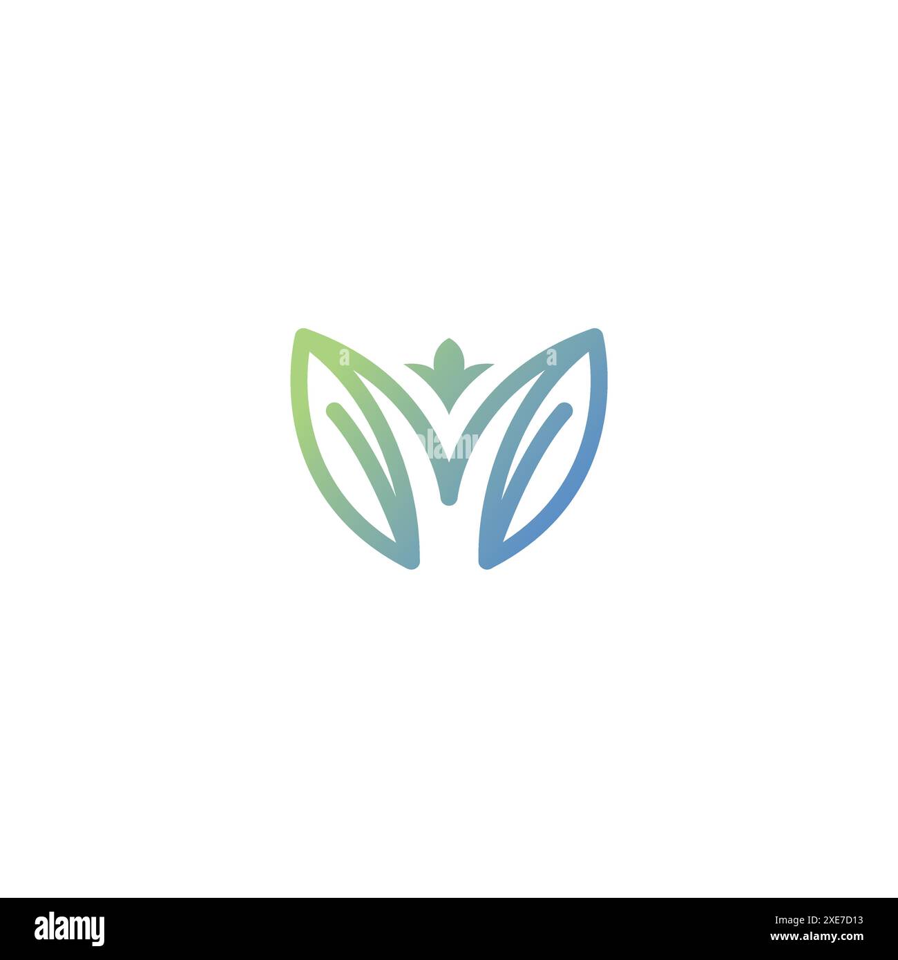 Letter M Leaf Logo Design. M Nature Icon Stock Vector Image & Art - Alamy