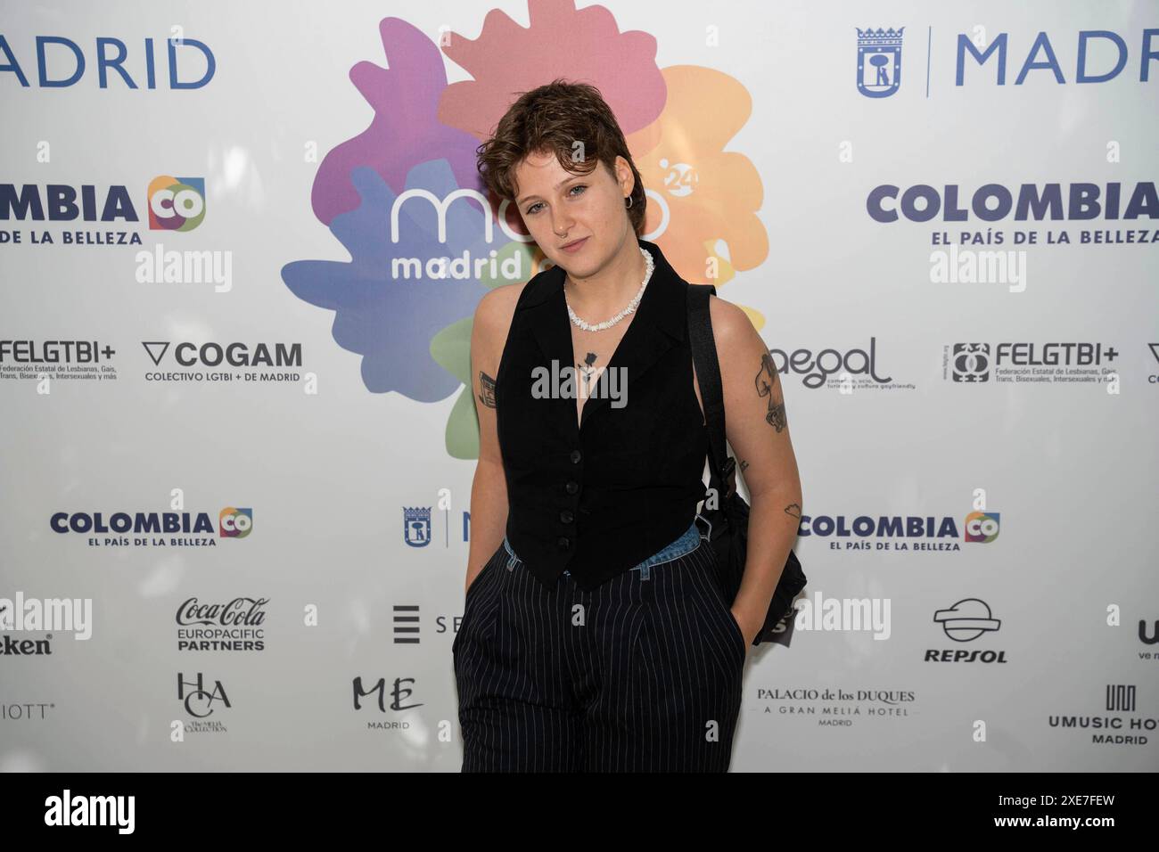Actress Lucía Moreno poses during the presentation of the official ...