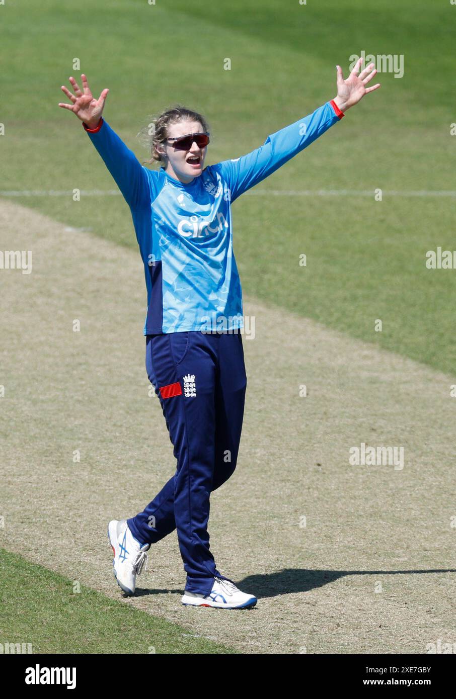 Charlie dean england v new zealand 2024 hi-res stock photography and ...