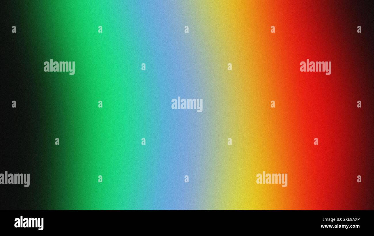 Multicolored gradient with grainy texture background. Stock Photo