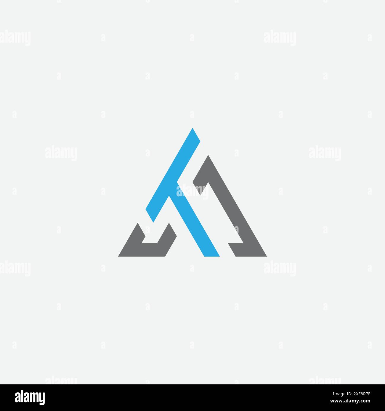 Abstract AT, TA, A, T Letters Logo Initial Based Monogram Icon Vector. Stock Vector