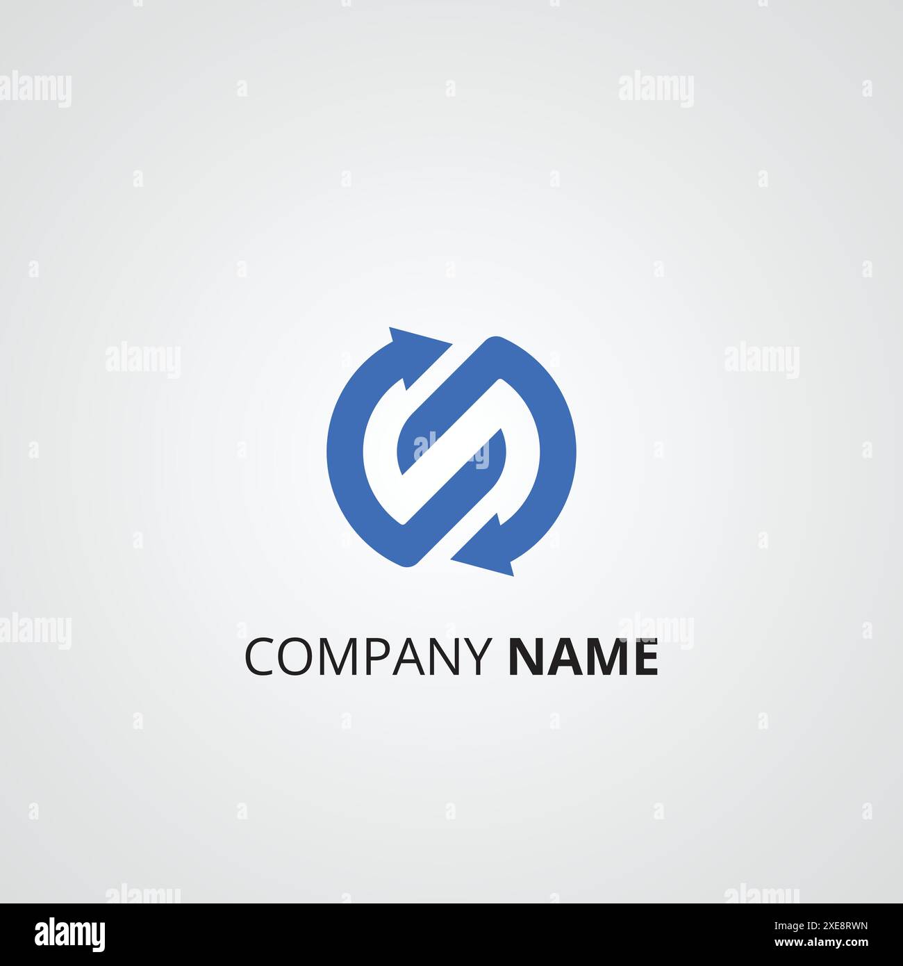 Alphabet S letter arrow logo vector template illustration Stock Vector ...