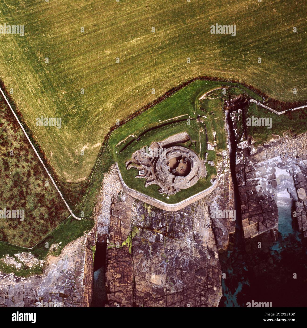 Vroch Aerial views of the broch hi-res stock photography and images - Alamy