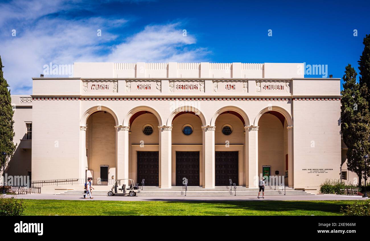 Claremont, California USA March 30, 2017 Exterior facade of Mabel