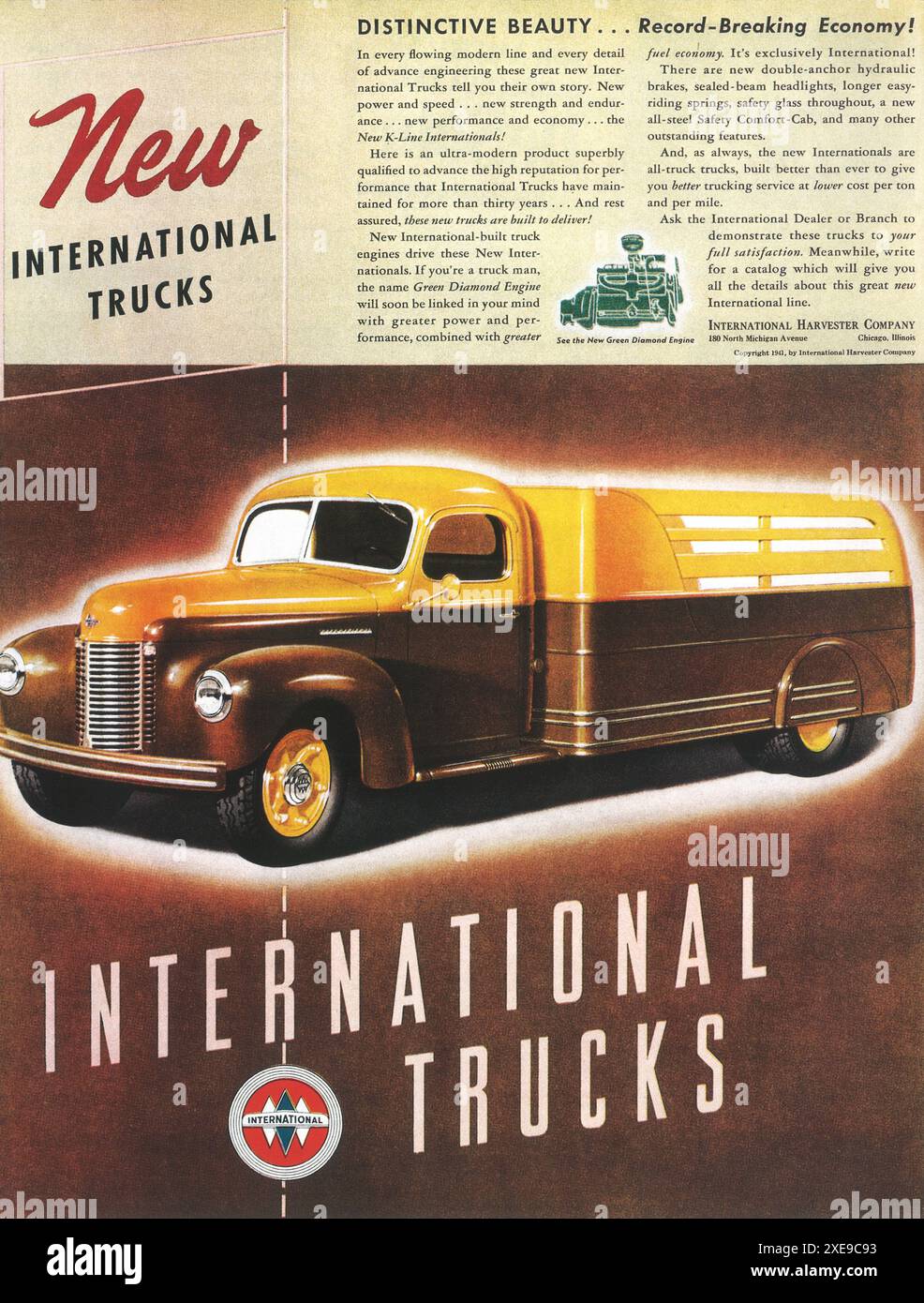 International trucks hi-res stock photography and images - Alamy