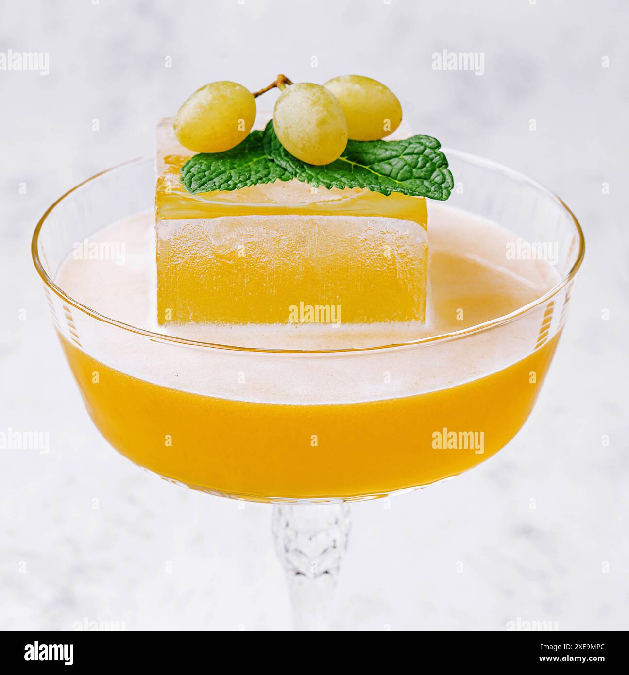 Summer Cocktail Pornstar Martini on white Stock Photo Alamy