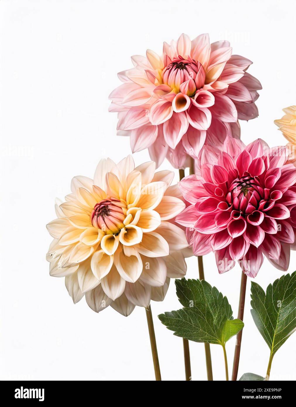 Vibrant pink dahlias hi-res stock photography and images - Alamy