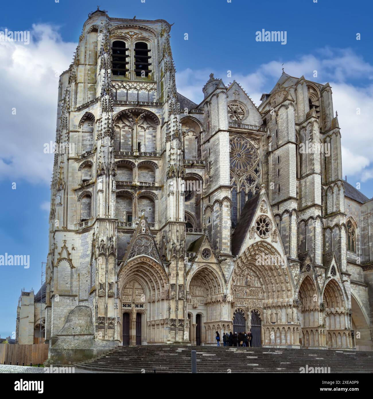 Bourges Cathedral, France Stock Photo - Alamy