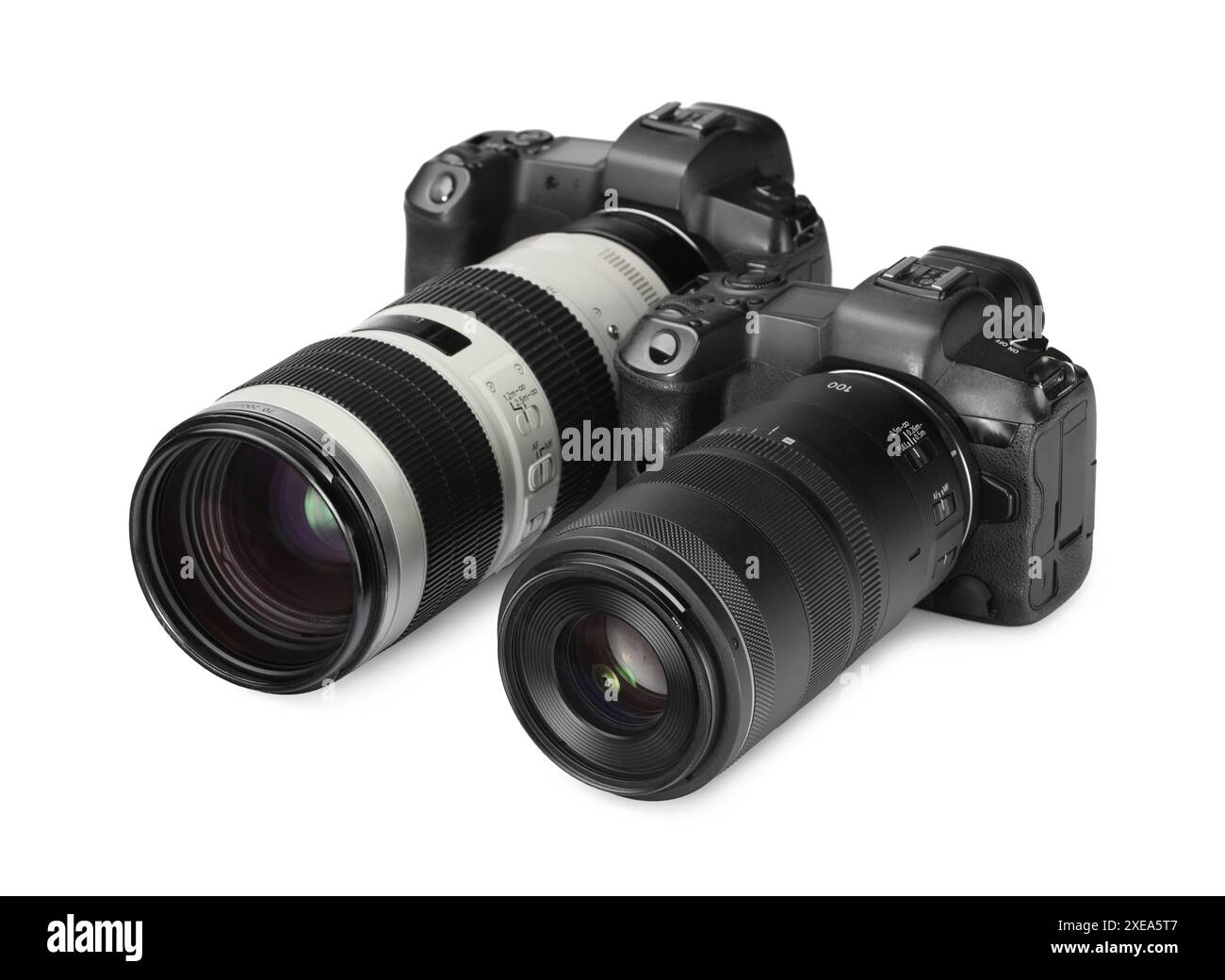 Two photographers work Cut Out Stock Images & Pictures - Alamy