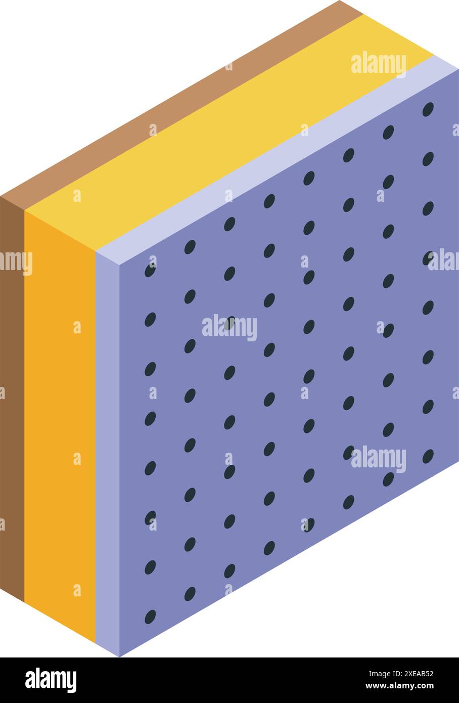 Soundproof panel, acoustic absorber panel reducing noise pollution, absorbing sound waves