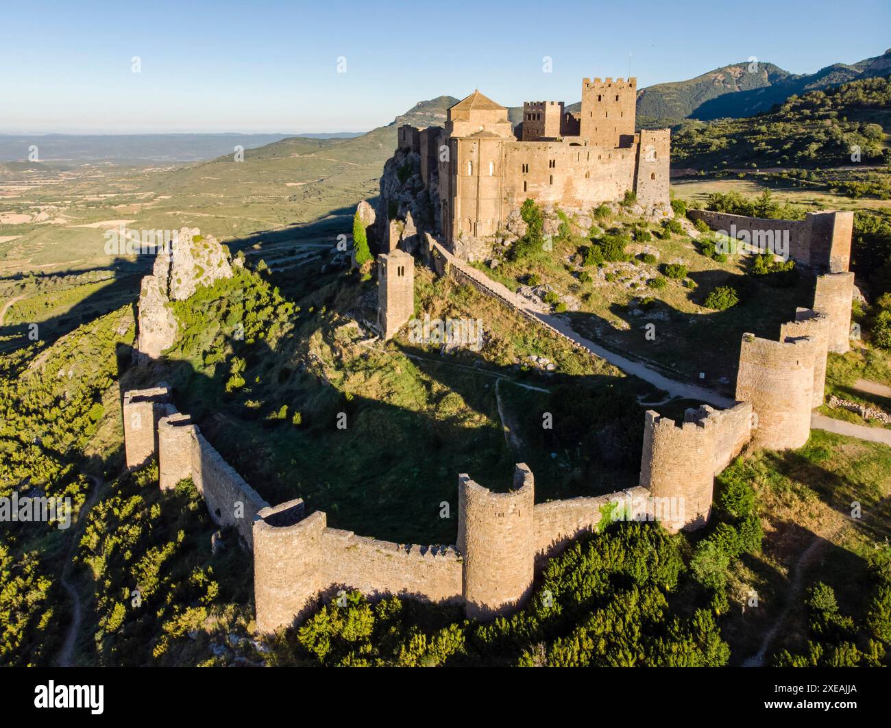 Loarre castle Stock Photo