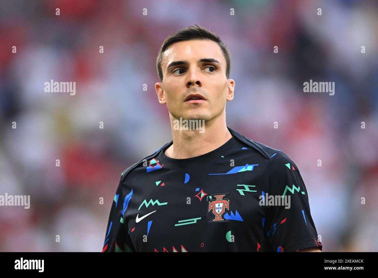 Joao Palhinha (Portugal) during the UEFA Euro Germany 2024 match between Georgia 2-0 Portugal at Arena AufSchalke on June 26, 2024 in Gelsenkirchen, Germany. Credit: Maurizio Borsari/AFLO/Alamy Live News Stock Photo