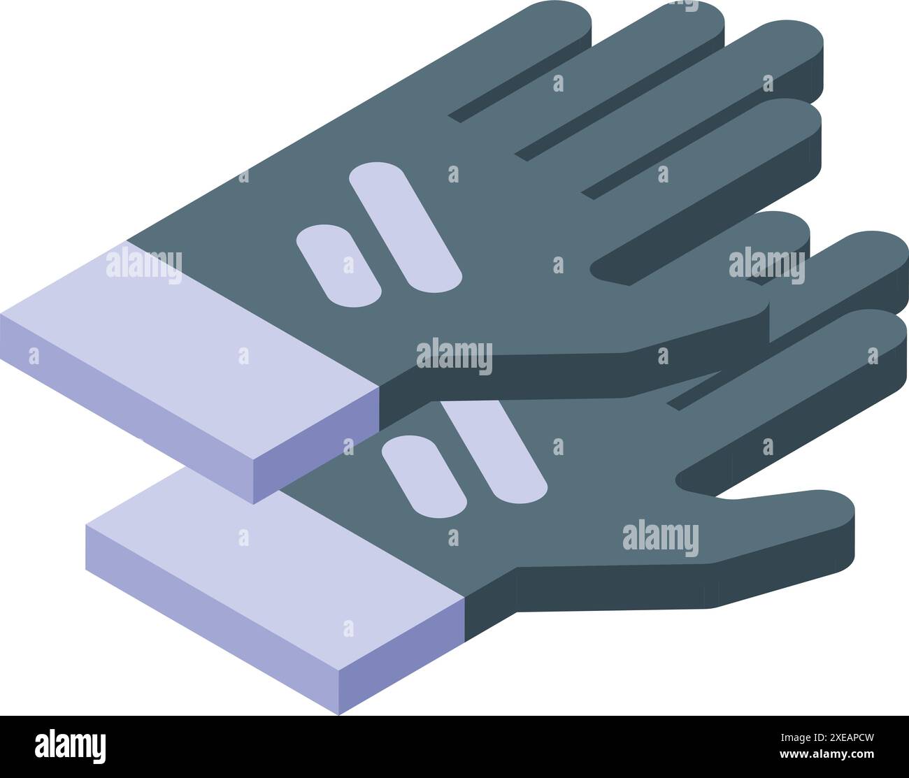 Isometric construction gloves icon hi-res stock photography and images ...
