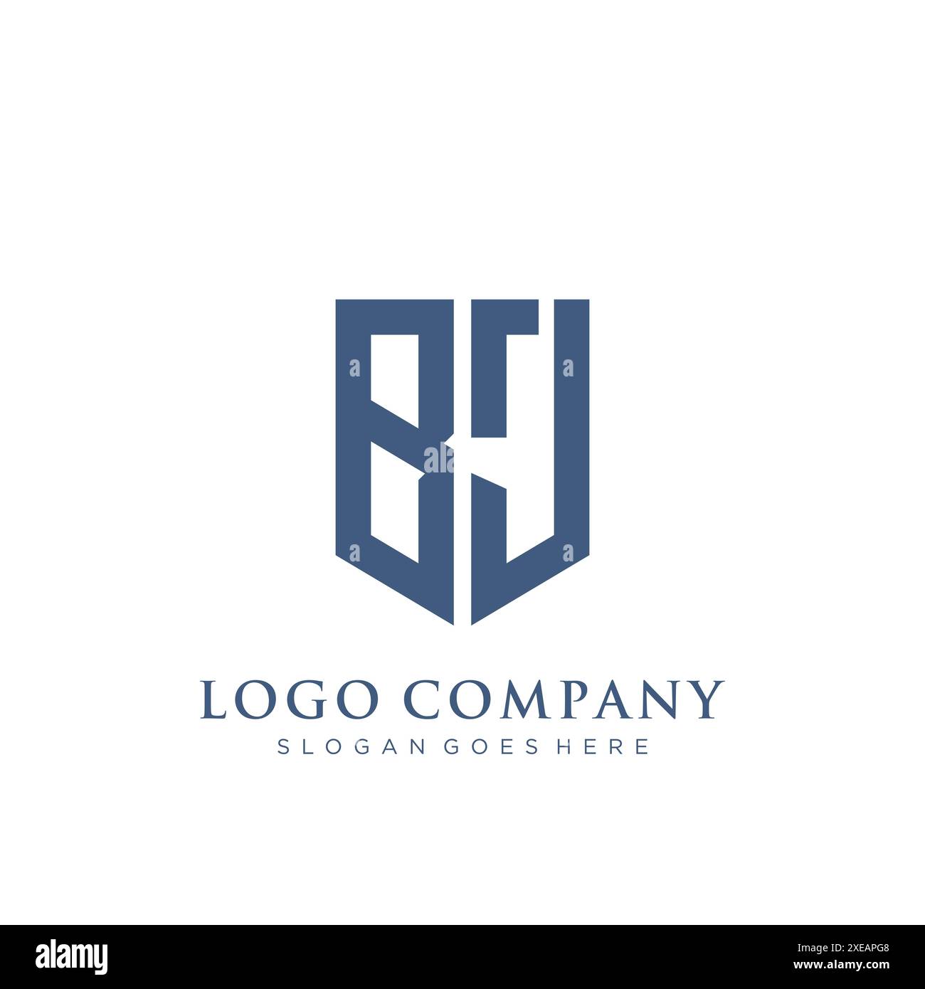 Bj logo design hi-res stock photography and images - Alamy