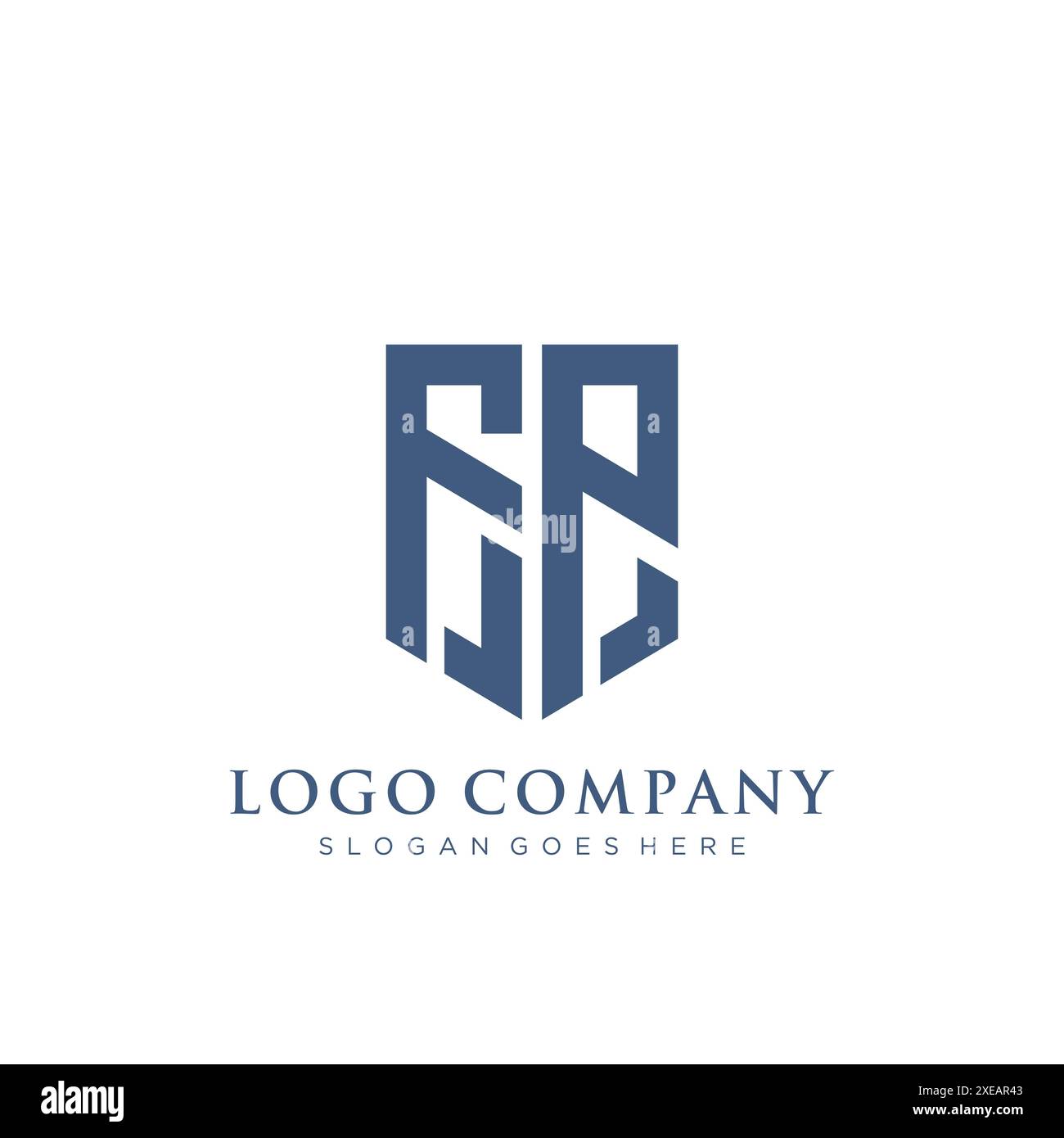 Fp brand logo stock vector images alamy