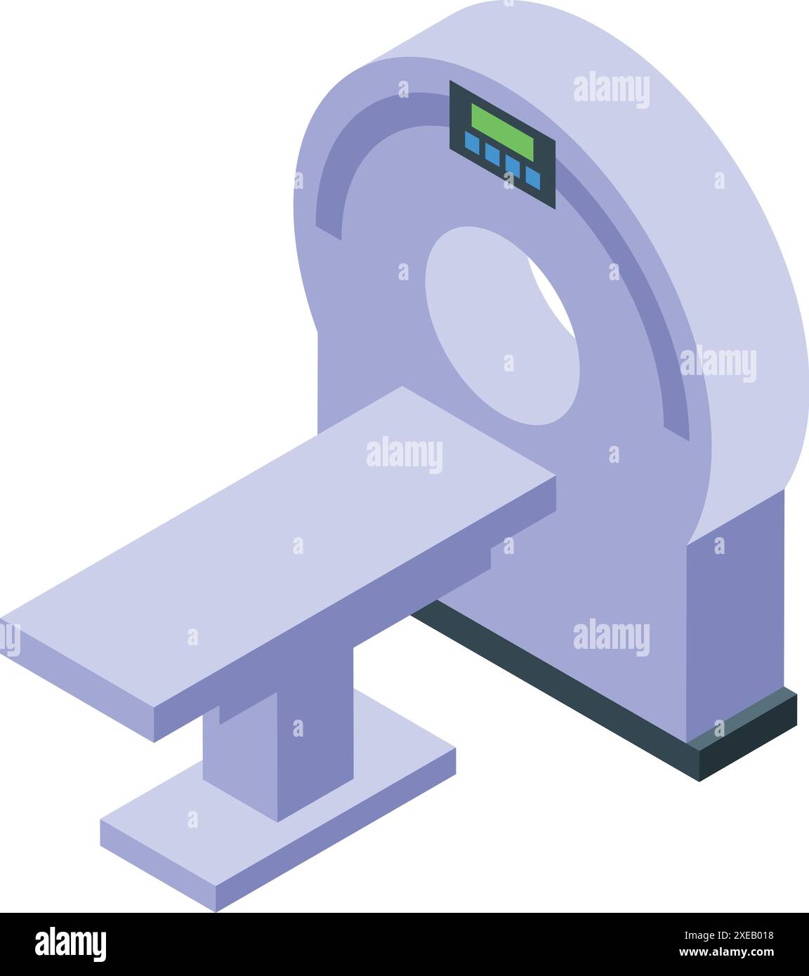 Modern medical equipment resonance imaging scanner machine