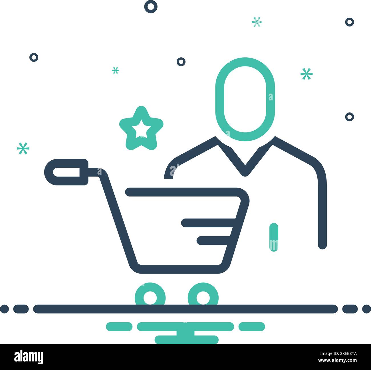 Icon for customer, client Stock Vector Image & Art - Alamy