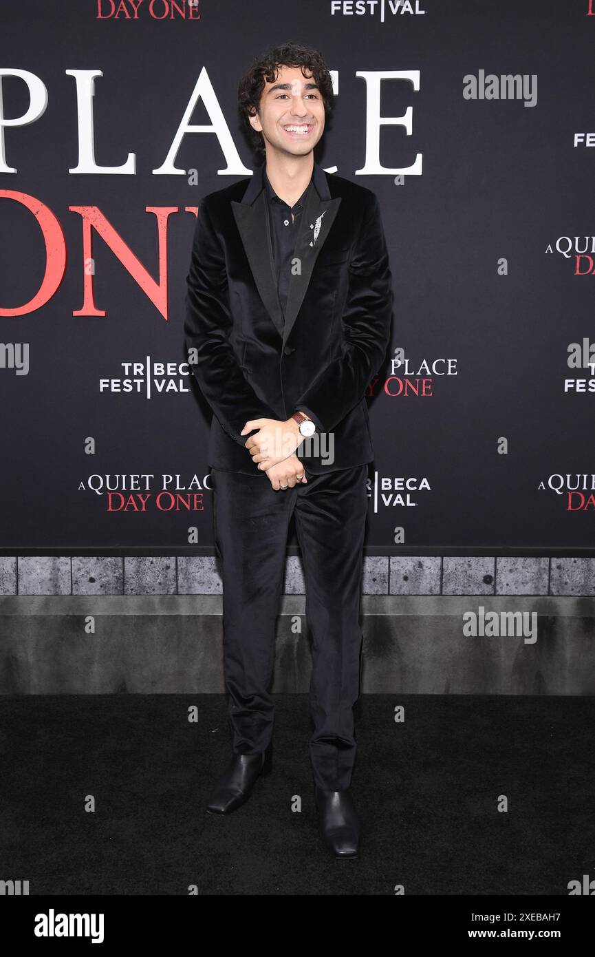 New York, USA. 26th June, 2024. Actor Alex Wolff attends the New York ...