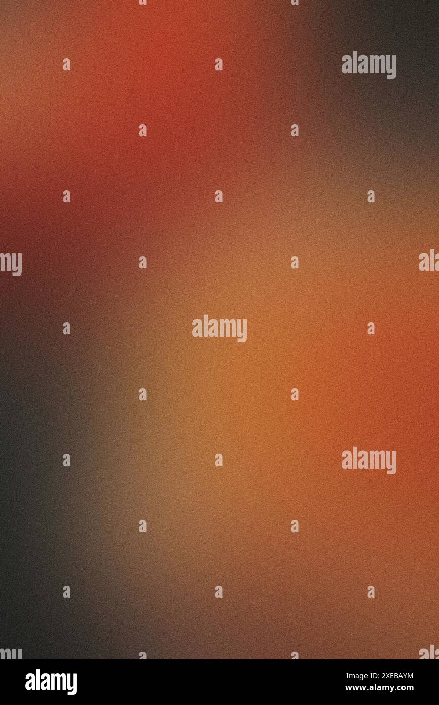 Abstract background featuring a grainy texture and a warm gradient Stock Photo