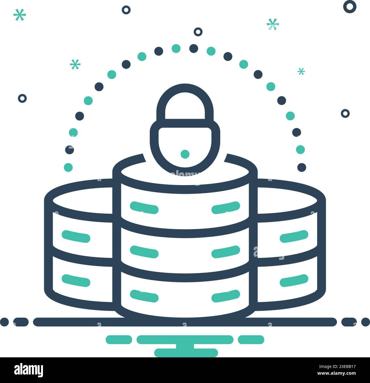 Icon for data security, cyber security Stock Vector Image & Art - Alamy