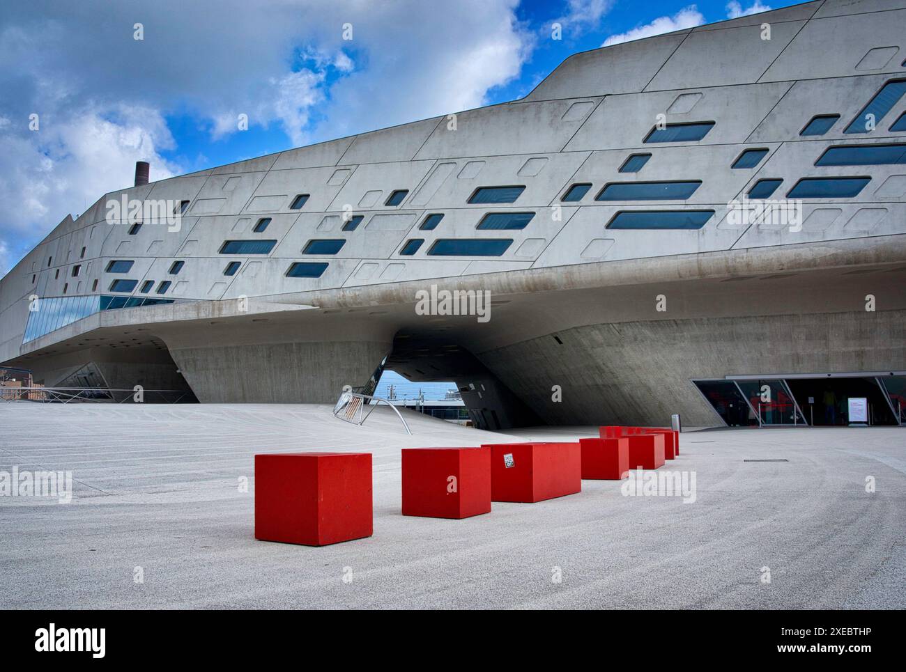 Wolfsburg Phaeno Stock Photo