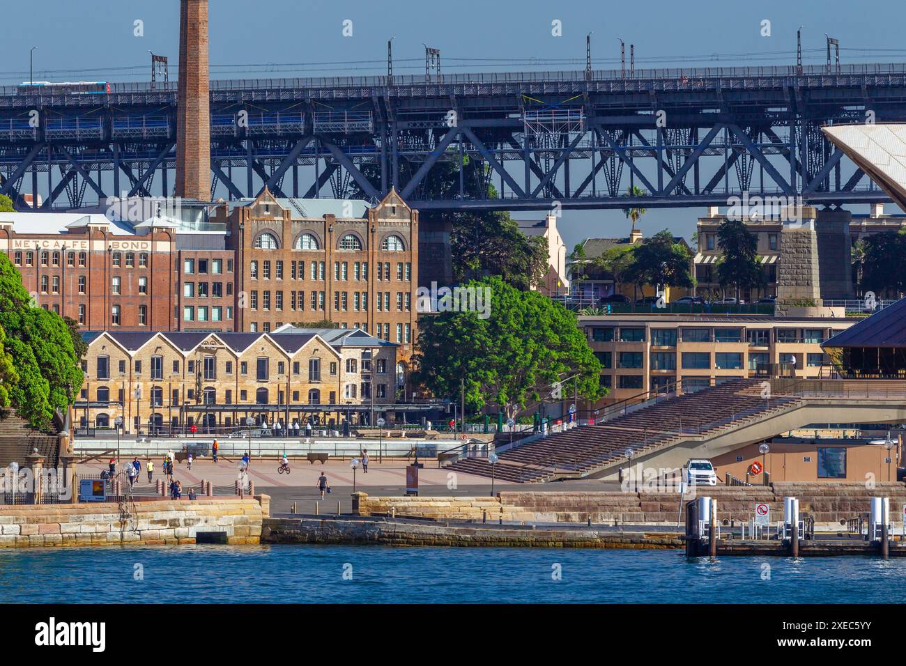 The Rocks Area The history-filled suburb of The Rocks in Sydney, NSW, Australia, seen ...