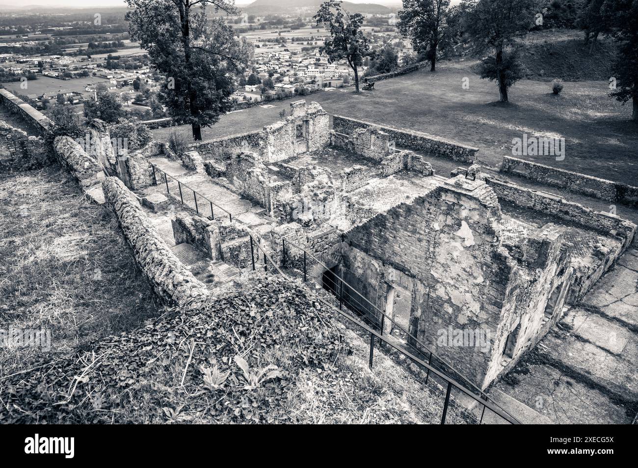 Remains Example Stratified remains of ancient and modern fortresses. A unique example ...